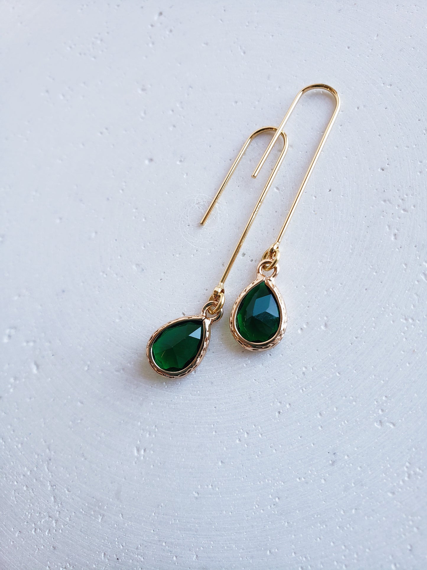 Boucles d'oreilles Chlorophylle