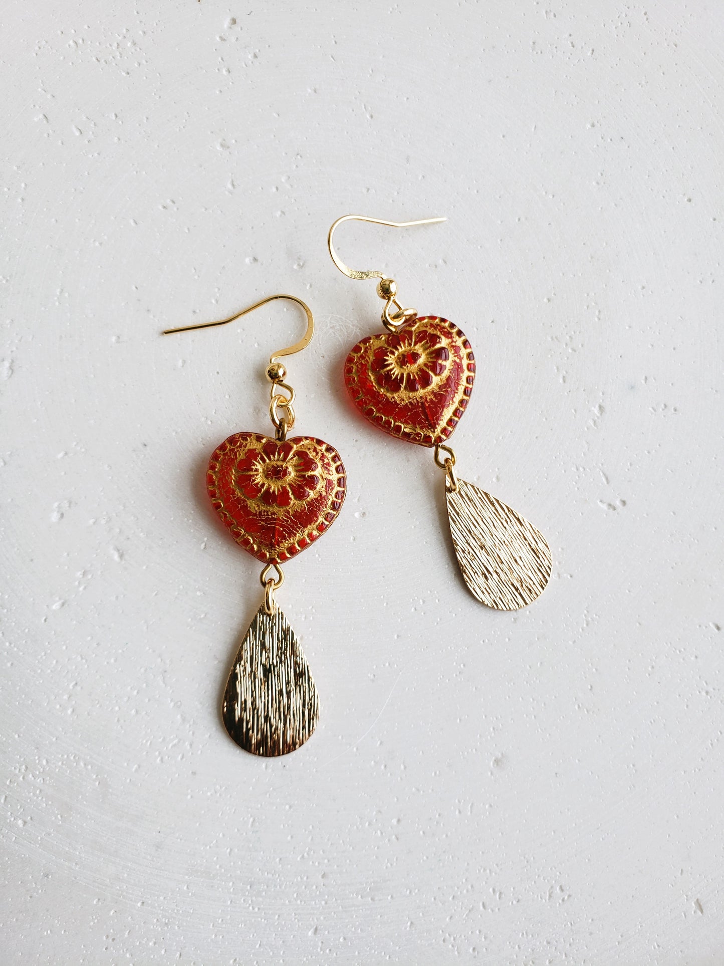 Boucles d'oreilles Vintage Love