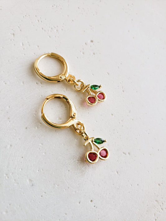 Boucles d'oreilles Cherry