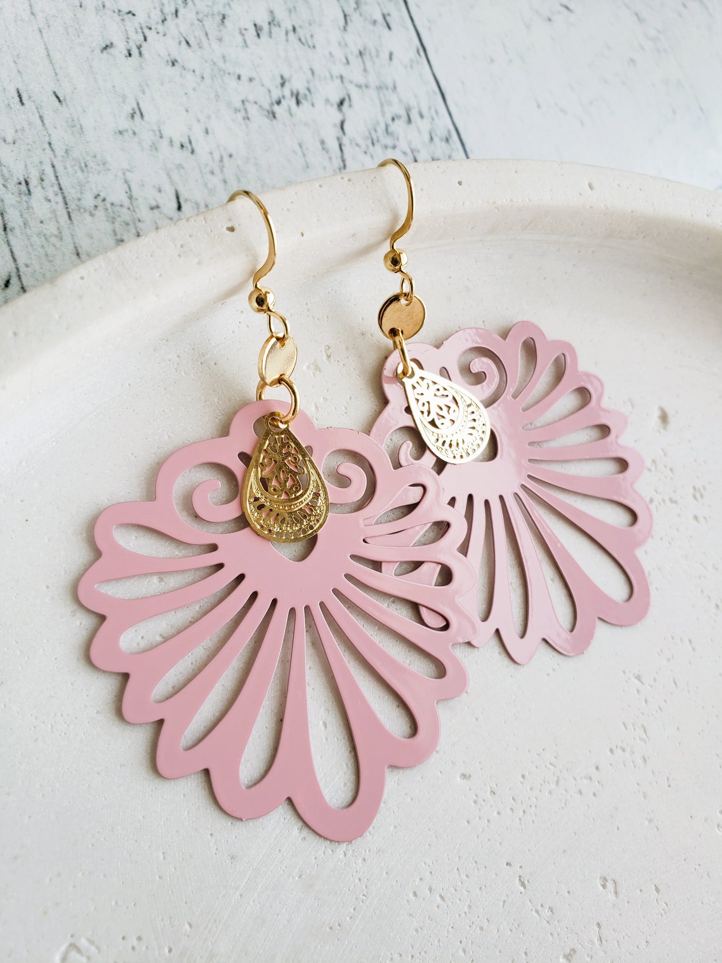 Boucles d'oreilles La Vie en Rose