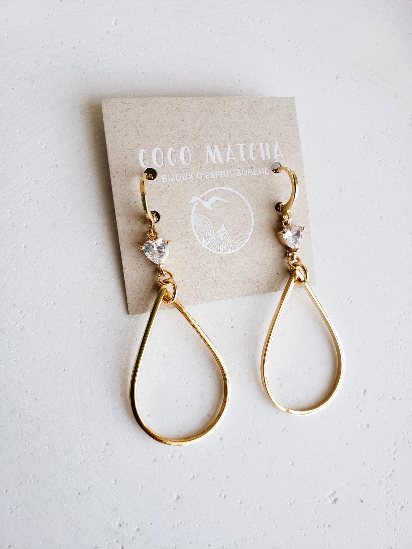 Boucles d'oreilles Amour de soi