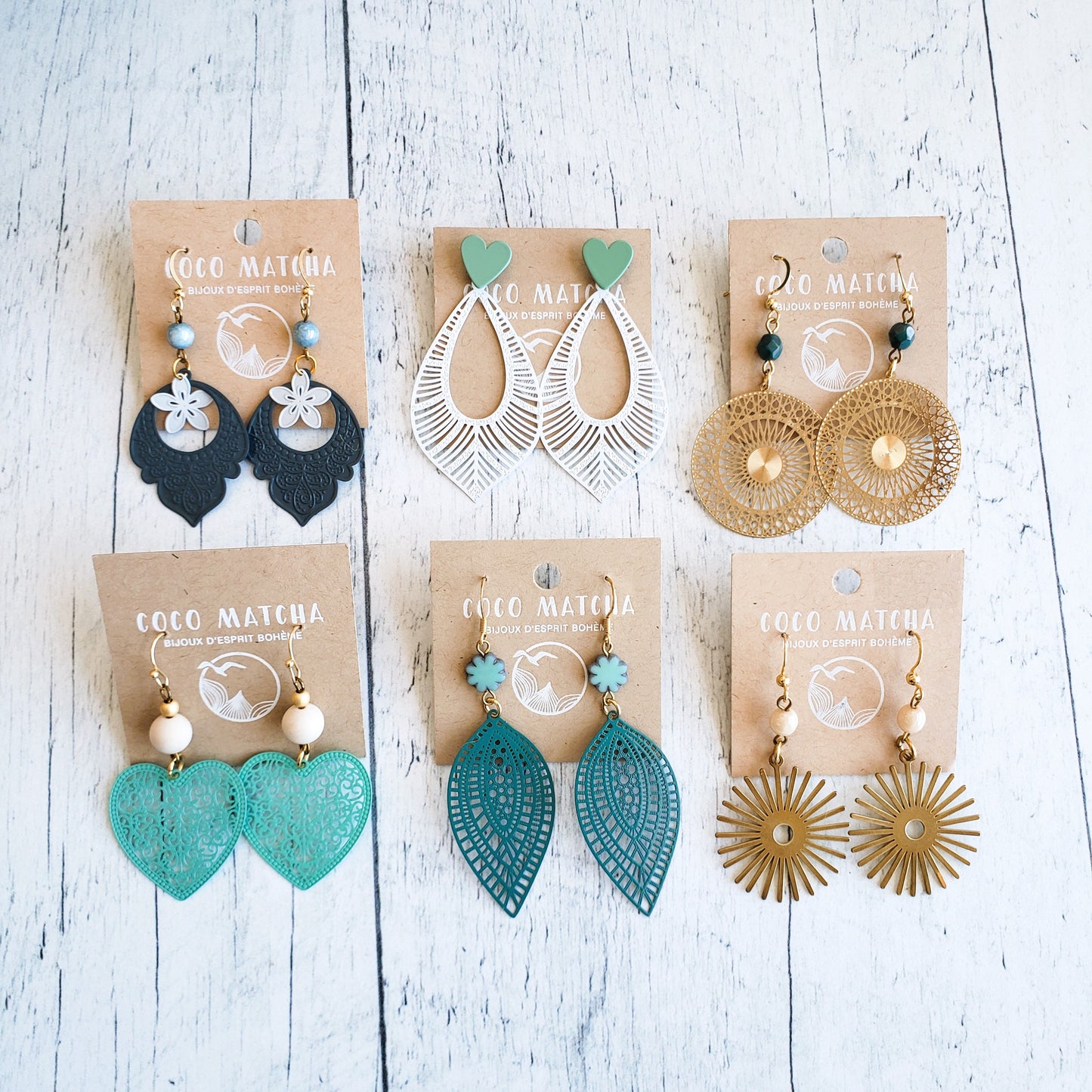 SOLDES - Boucles d'oreilles variées