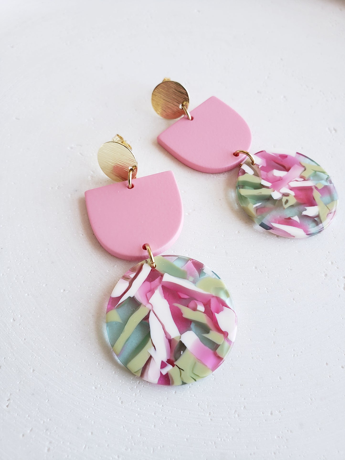 Boucles d'oreilles Bouquet floral