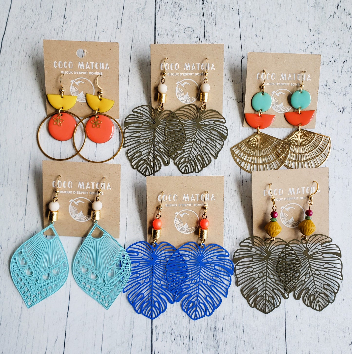 SOLDES - Boucles d'oreilles variées