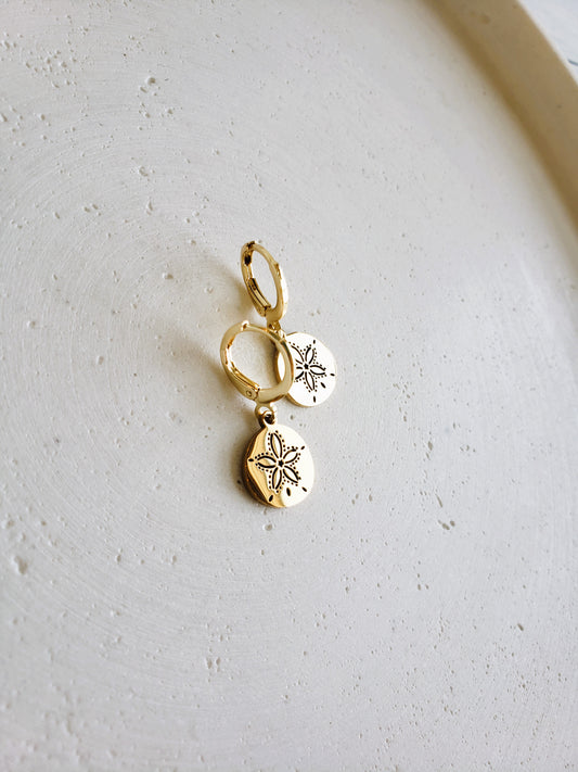 Boucles d'oreilles Sandollar