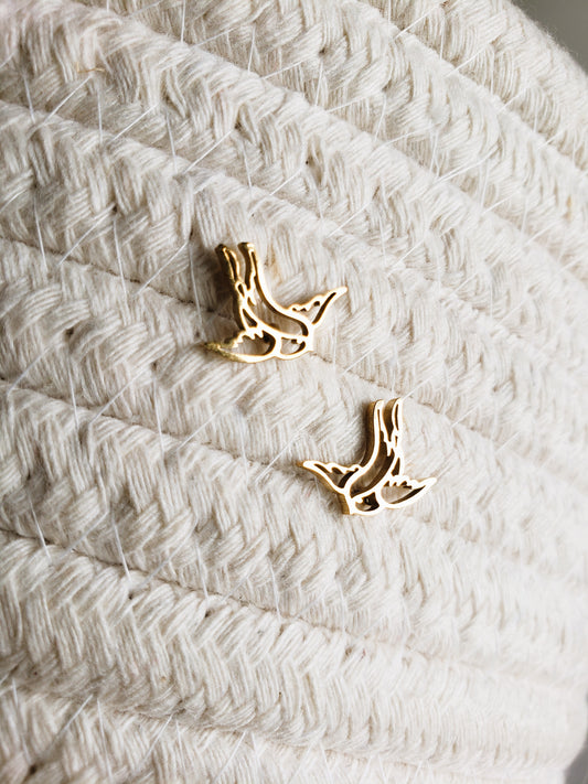 Clous d'oreilles Oiseau