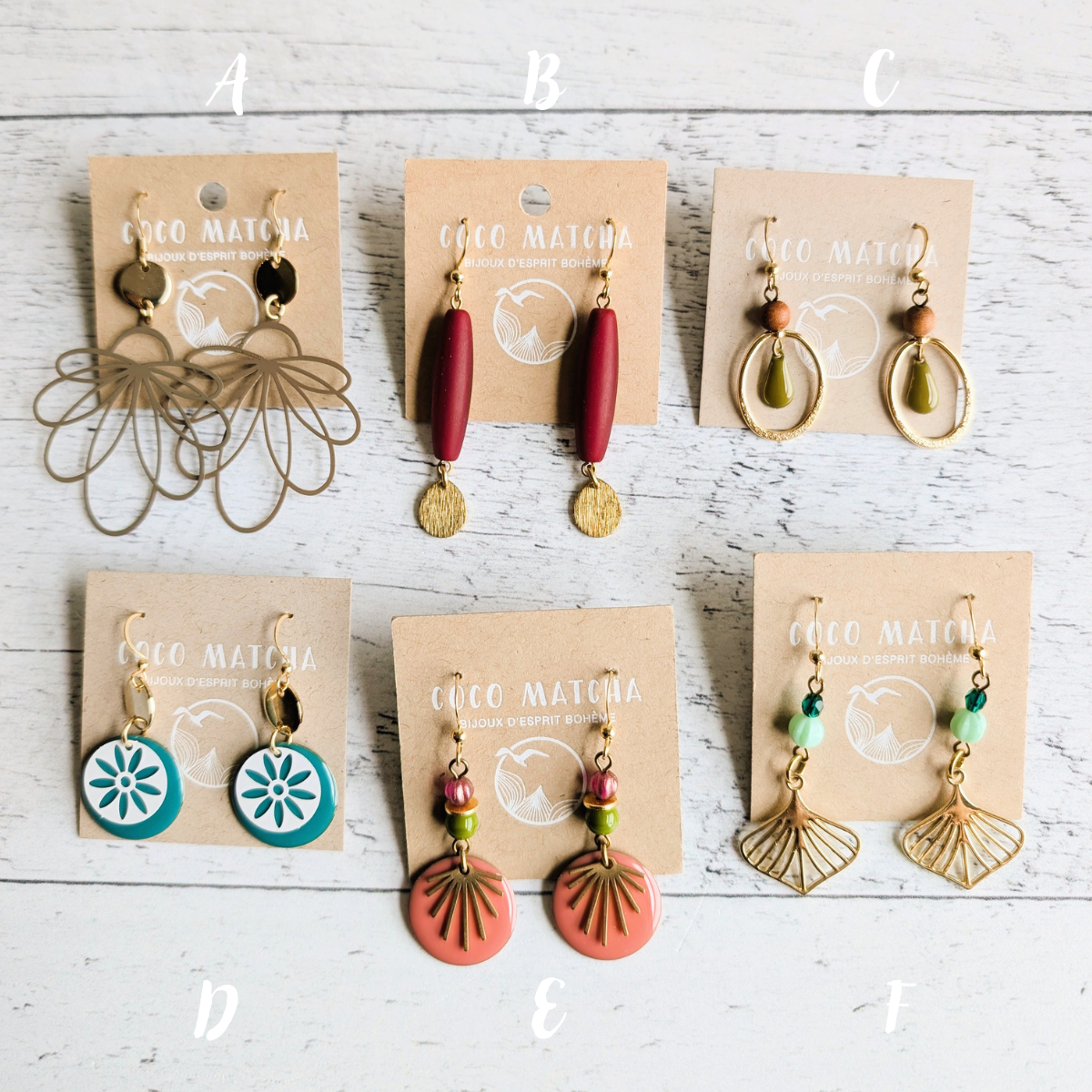 SOLDES - Boucles d'oreilles variées
