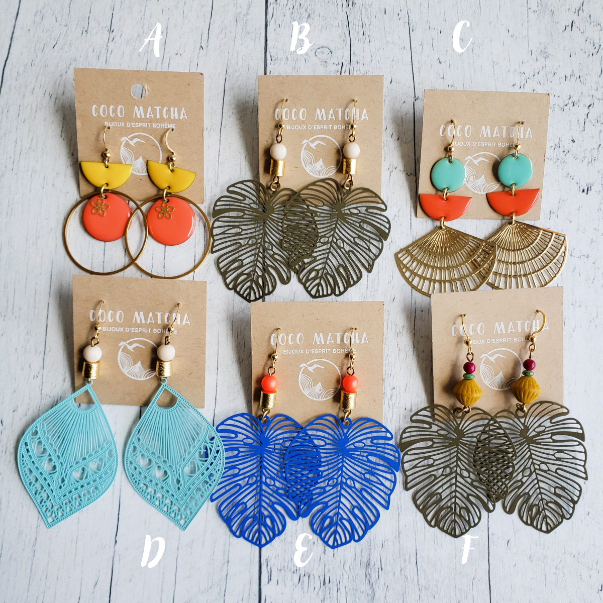 SOLDES - Boucles d'oreilles variées