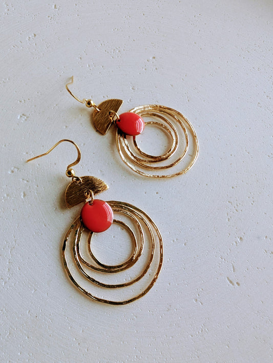 Boucles d'oreilles Sodade