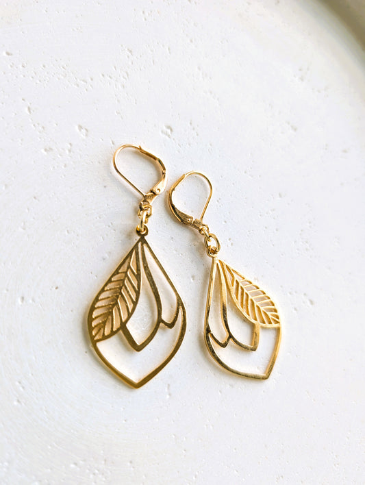 Boucles d'oreilles Flora
