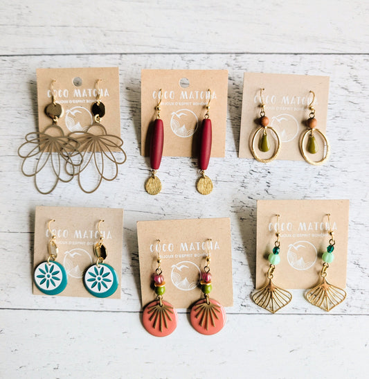 SOLDES - Boucles d'oreilles variées