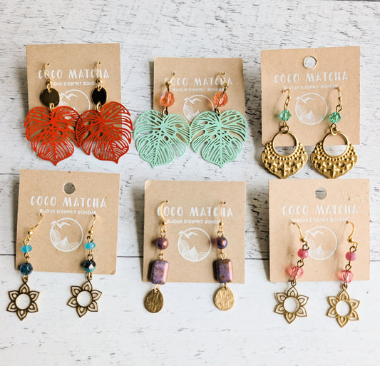 SOLDES - Boucles d'oreilles variées