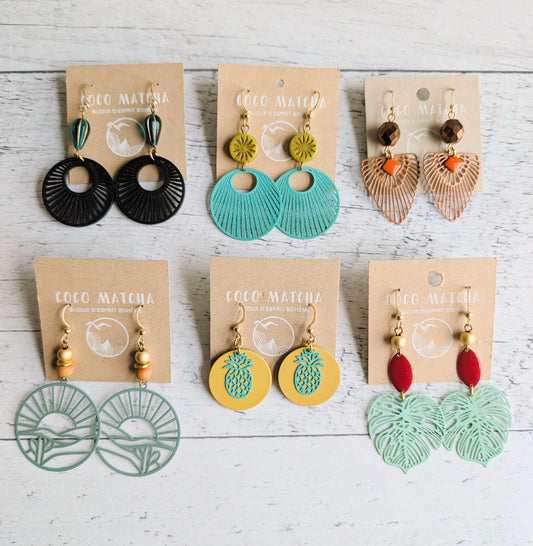 SOLDES - Boucles d'oreilles variées