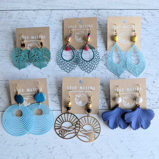 SOLDES - Boucles d'oreilles variées