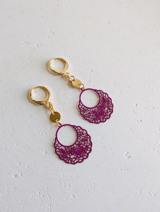 Boucles d'oreilles Anita - 4 variantes