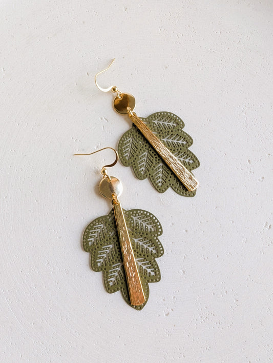 Boucles d'oreilles Automne - 6 variantes