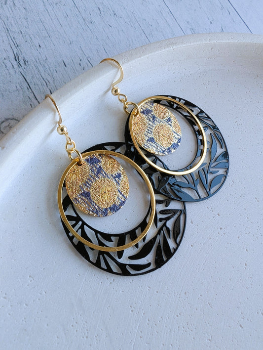 Boucles d'oreilles Poppies