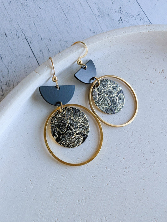 Boucles d'oreilles Peony