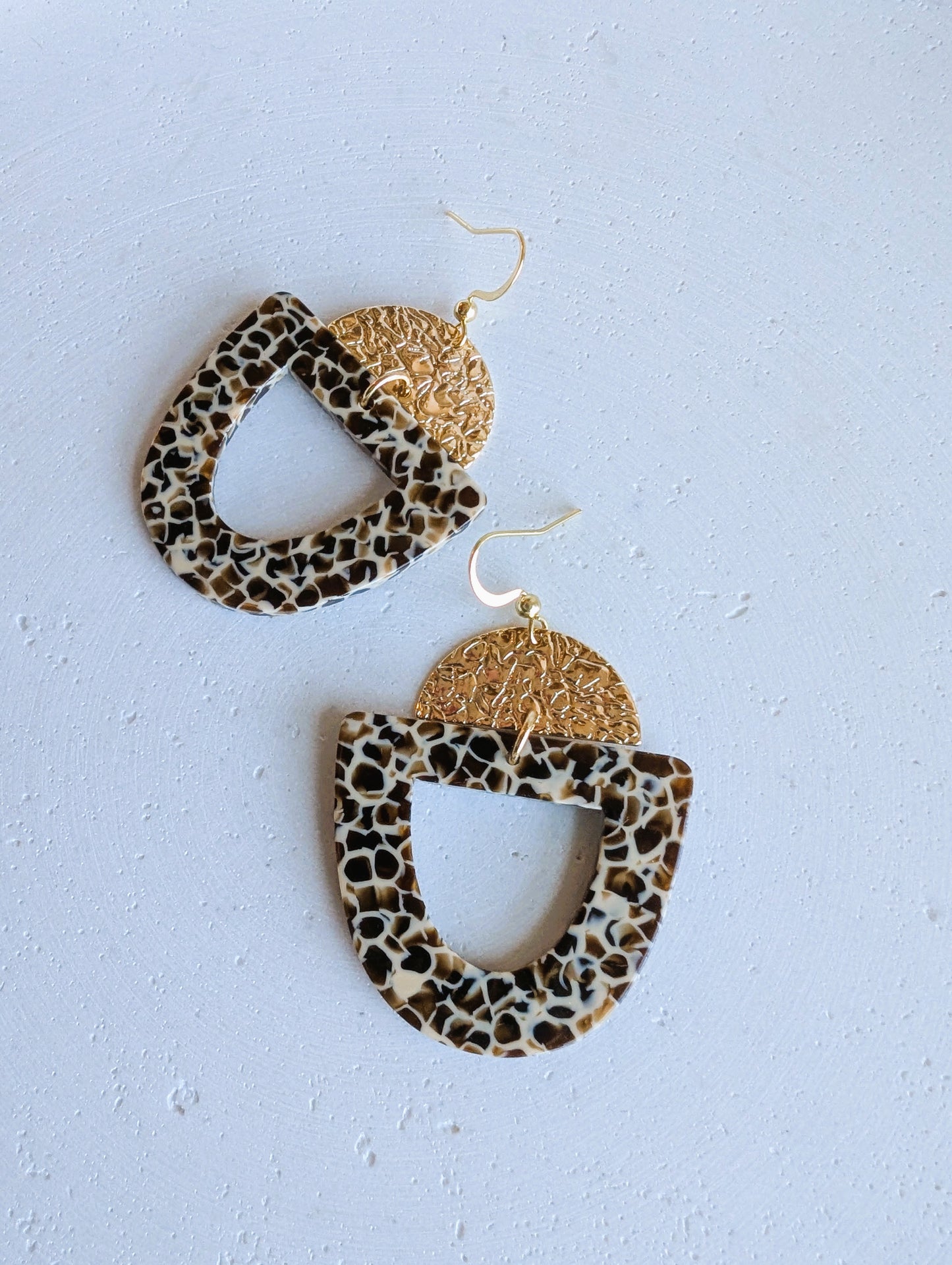 Boucles d'oreilles Léopard