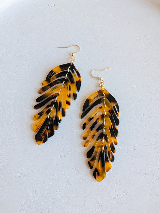 Boucles d'oreilles Tigre