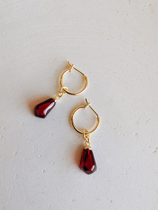 Boucles d'oreilles Grenade - 2 variantes