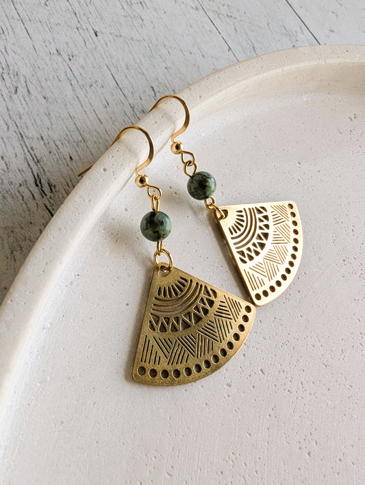 Boucles d'oreilles Azteca