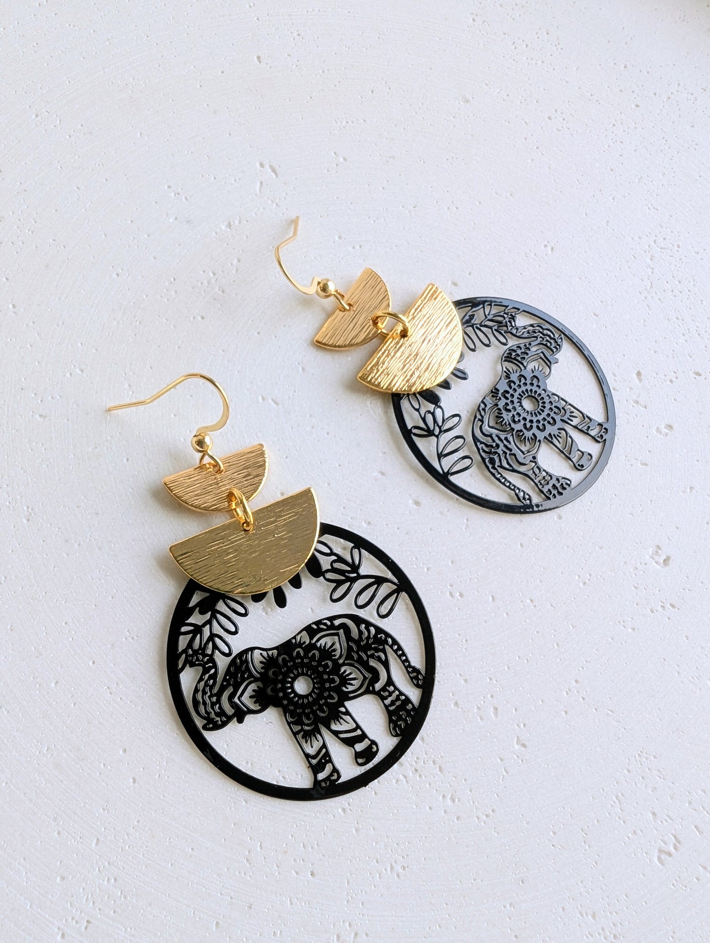 Boucles d'oreilles Sagesse - 2 variantes