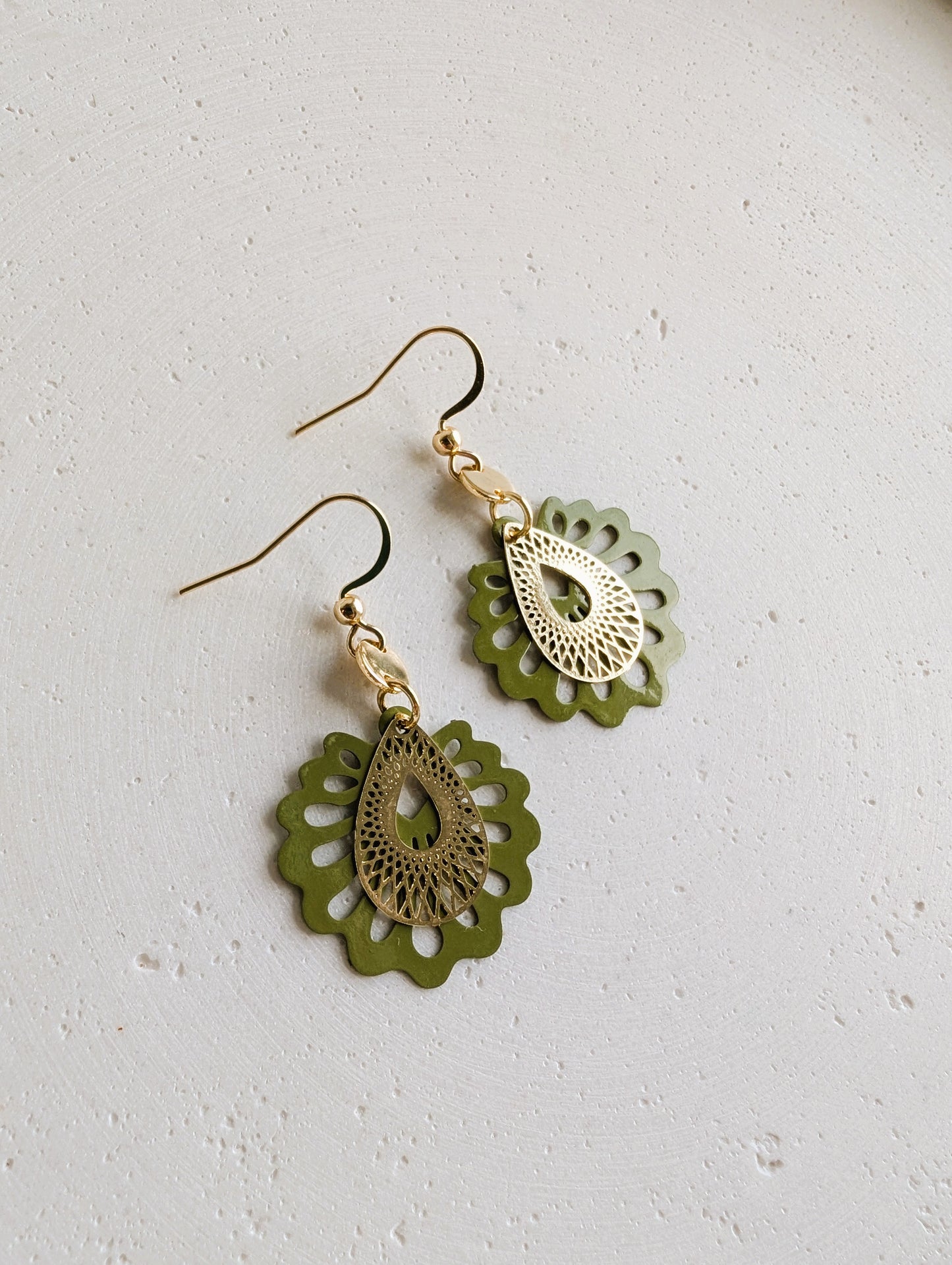 Boucles d'oreilles Lulu - 2 variantes