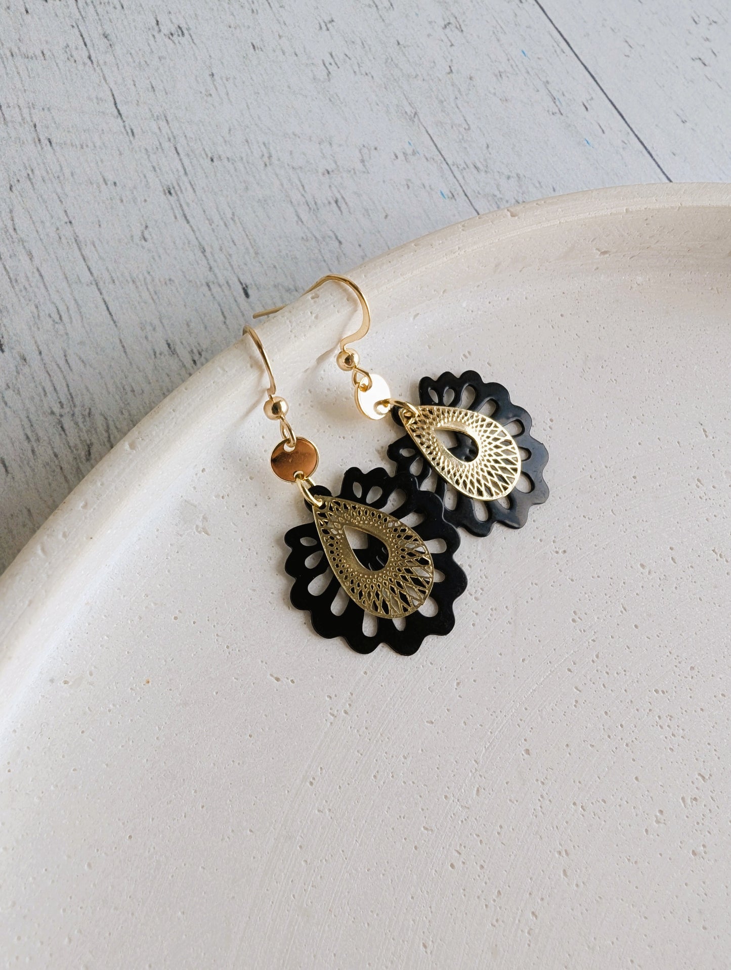 Boucles d'oreilles Lulu - 2 variantes