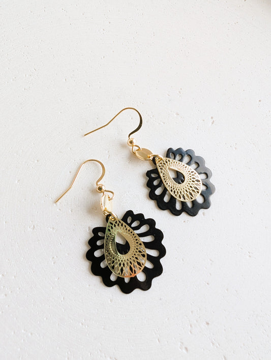 Boucles d'oreilles Lulu - 2 variantes