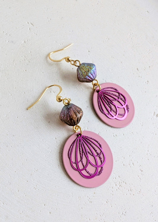 Boucles d'oreilles Dahlia
