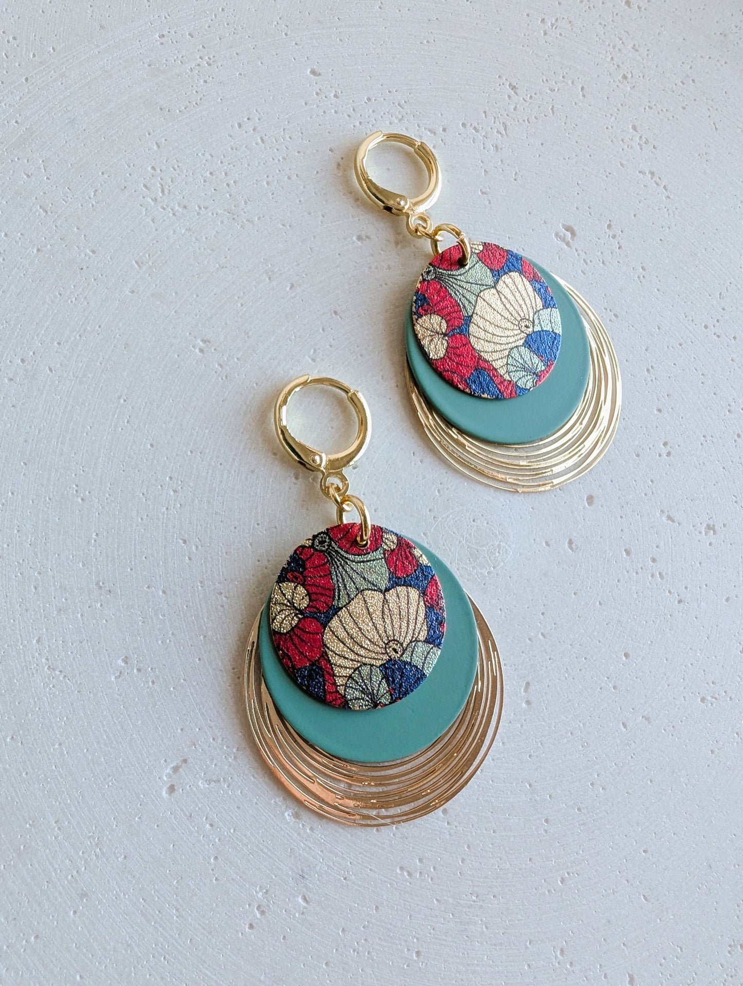 Boucles d'oreilles Poppy