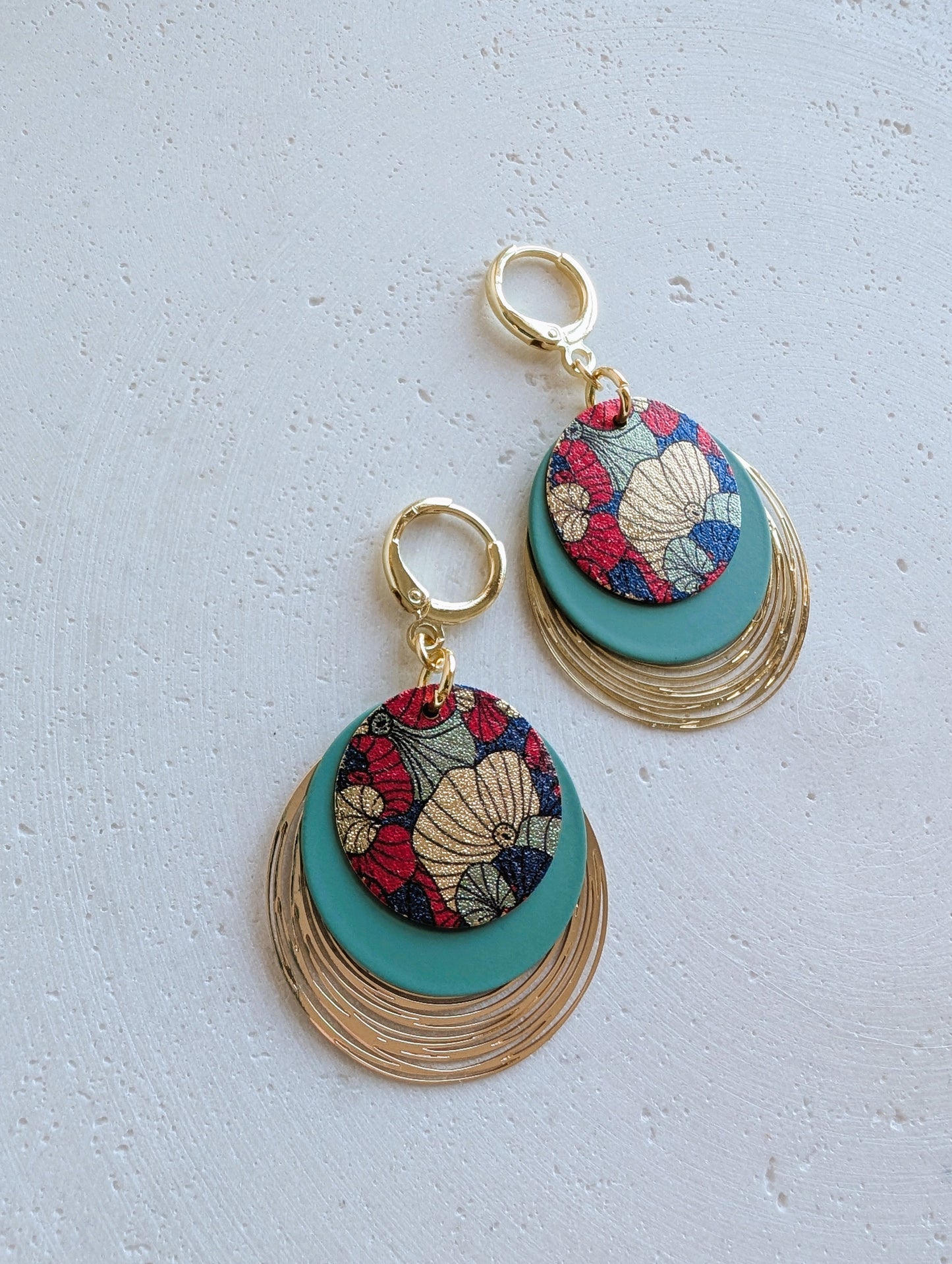 Boucles d'oreilles Poppy