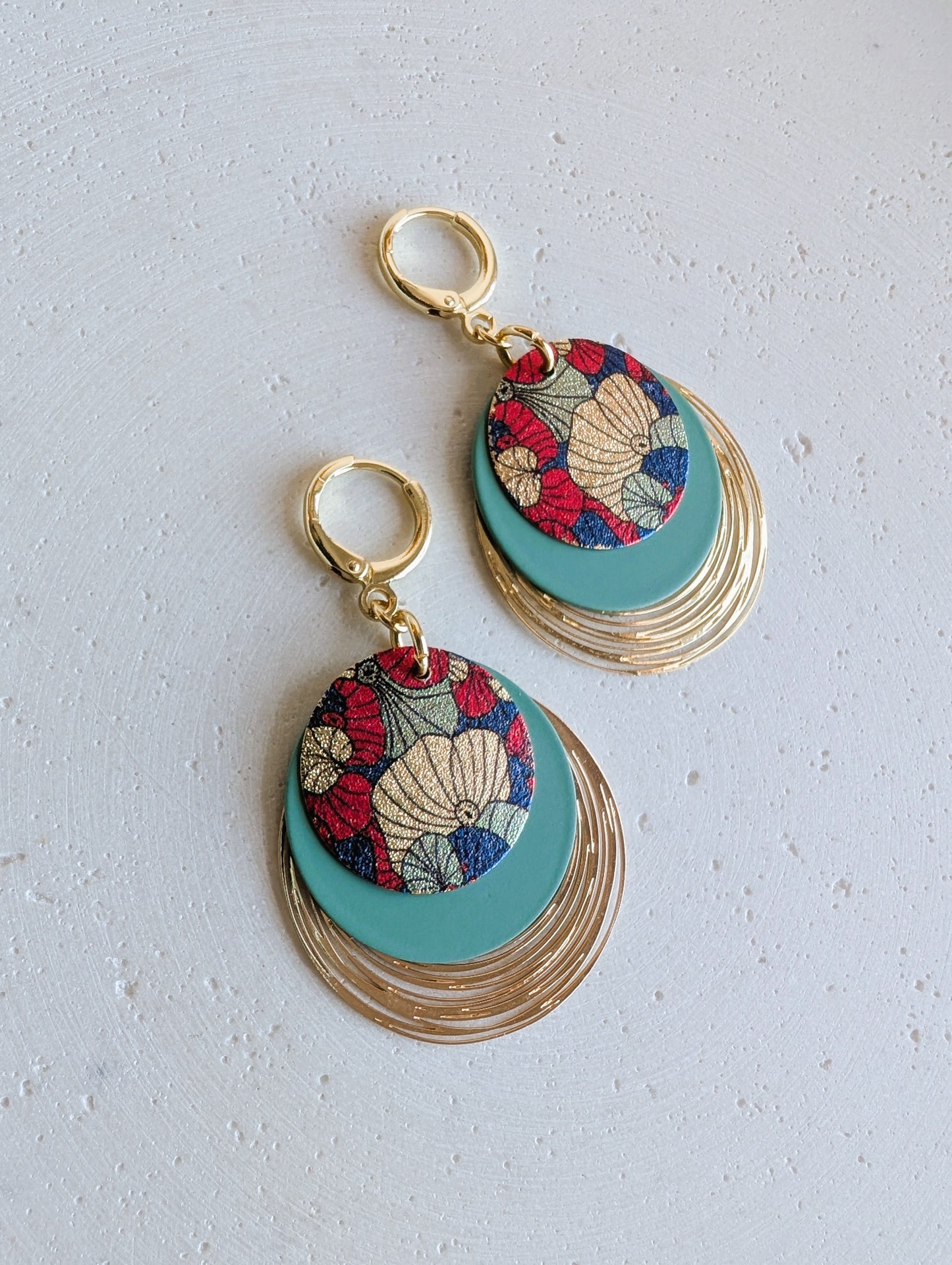 Boucles d'oreilles Poppy