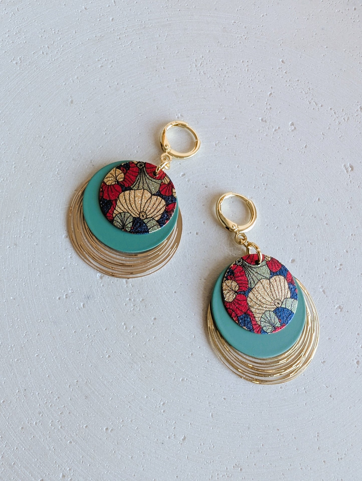 Boucles d'oreilles Poppy