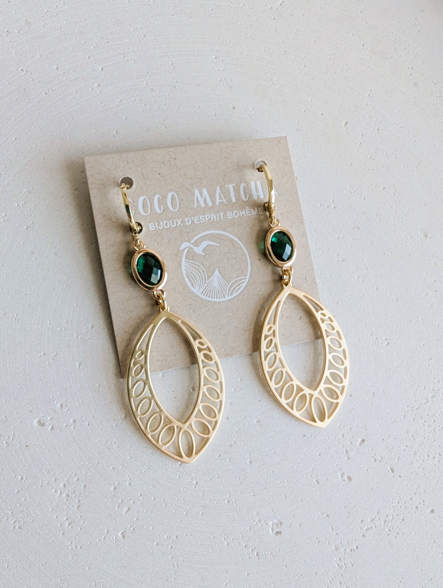 Boucles d'oreilles Marquise