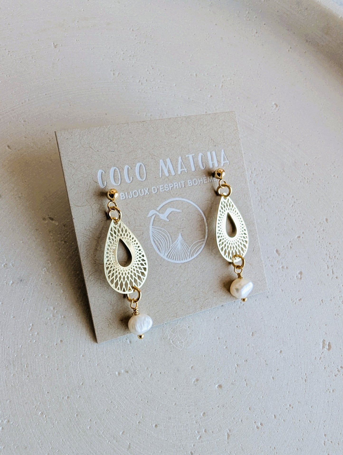 Boucles d'oreilles Perla