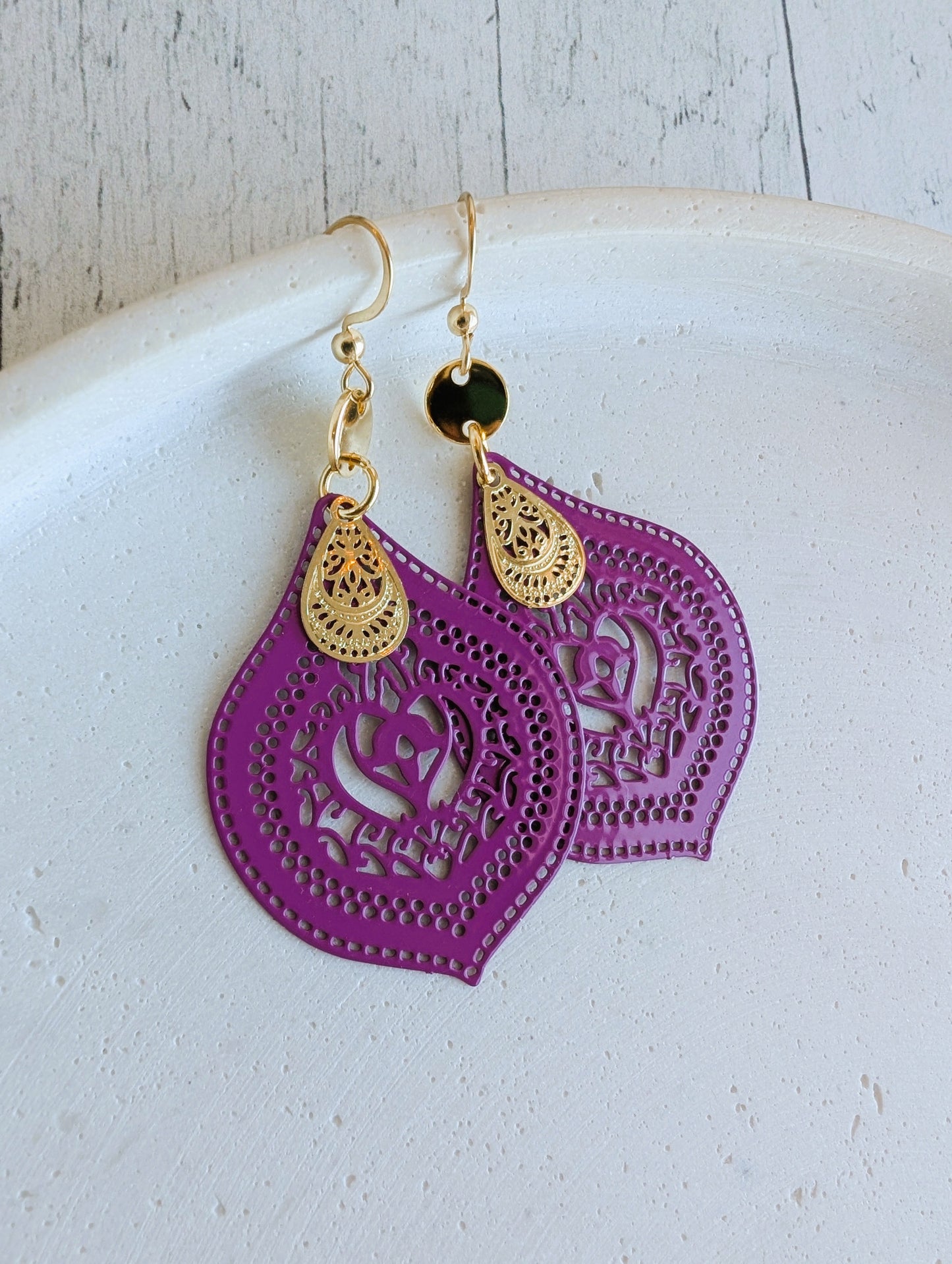 Boucles d'oreilles Jasmine