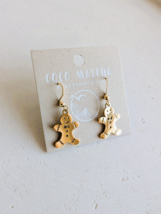 Boucles d'oreilles Noël