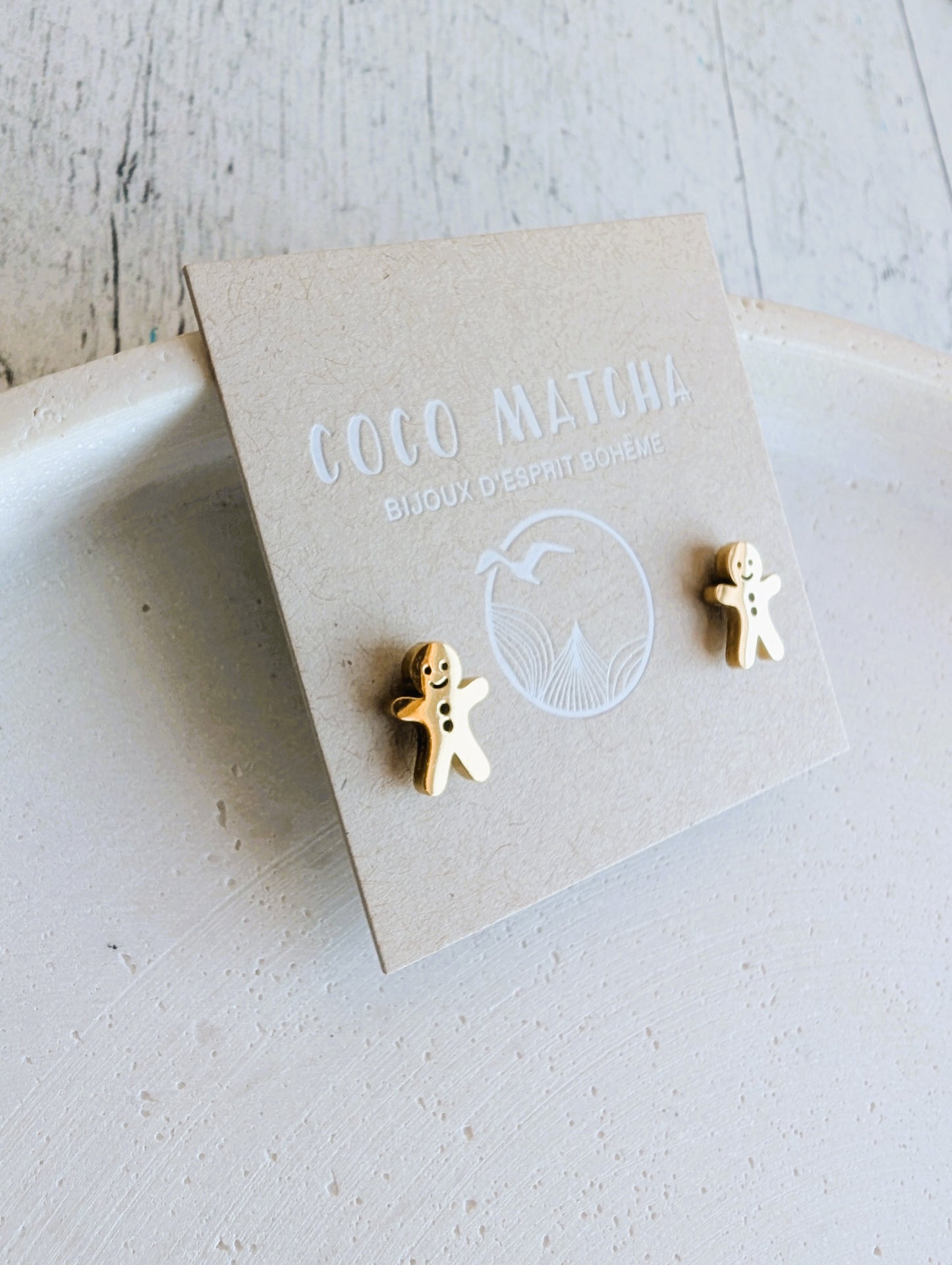 Clous d'oreilles Noël