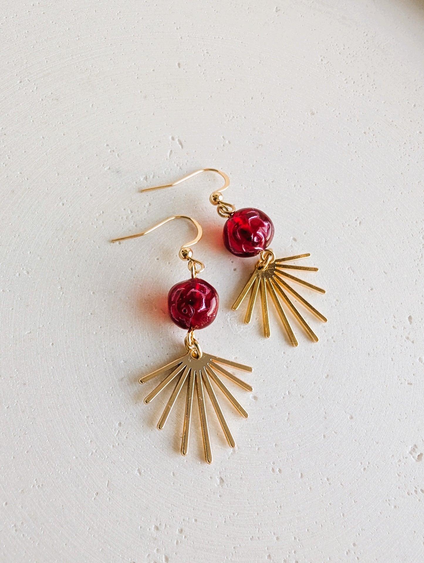 Boucles d'oreilles Fraisinette