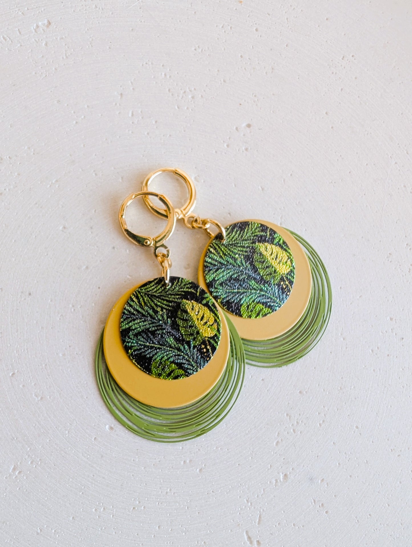 Boucles d'oreilles Amazonia
