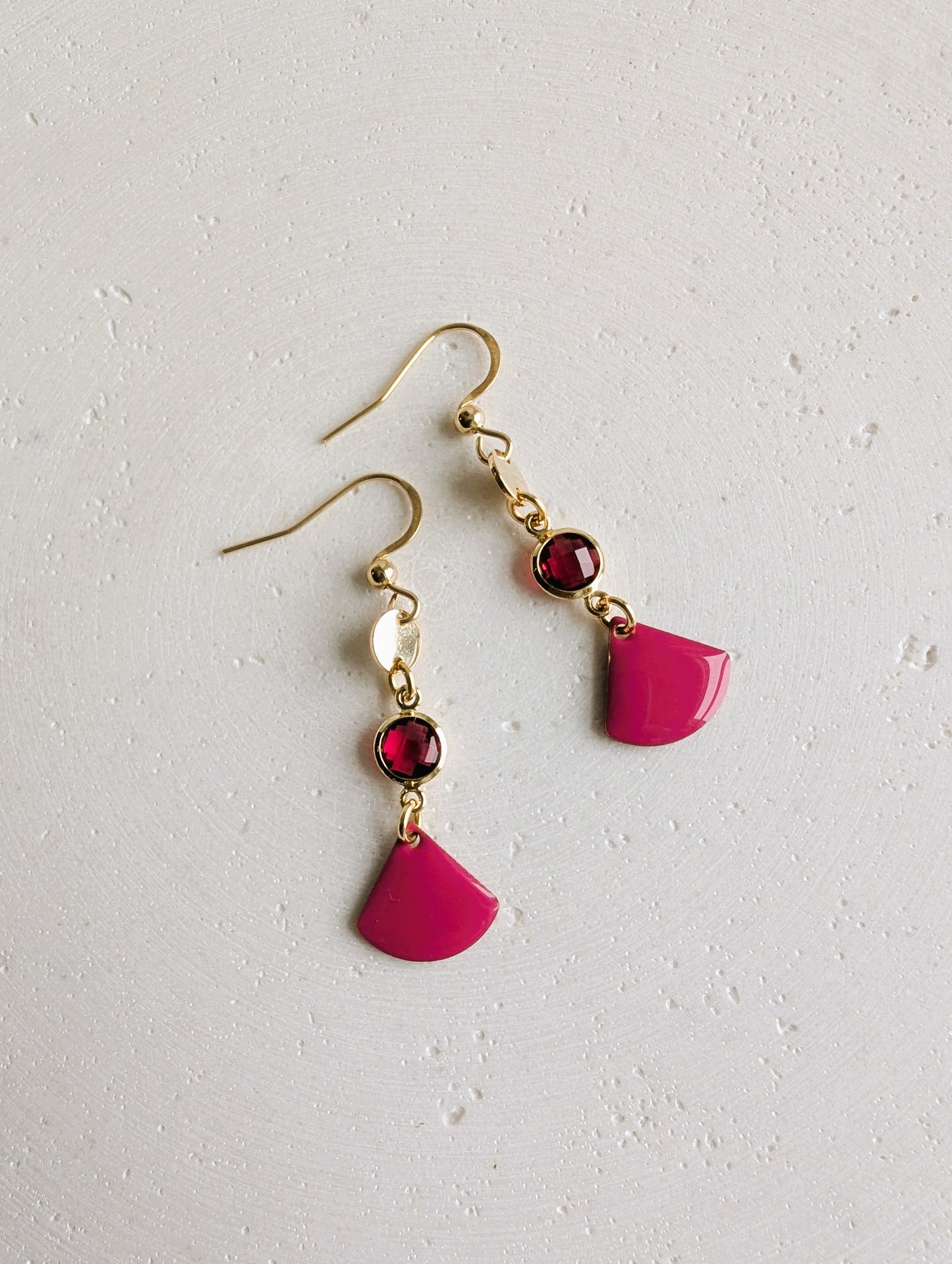 Boucles d'oreilles Sidonie - 2 variantes