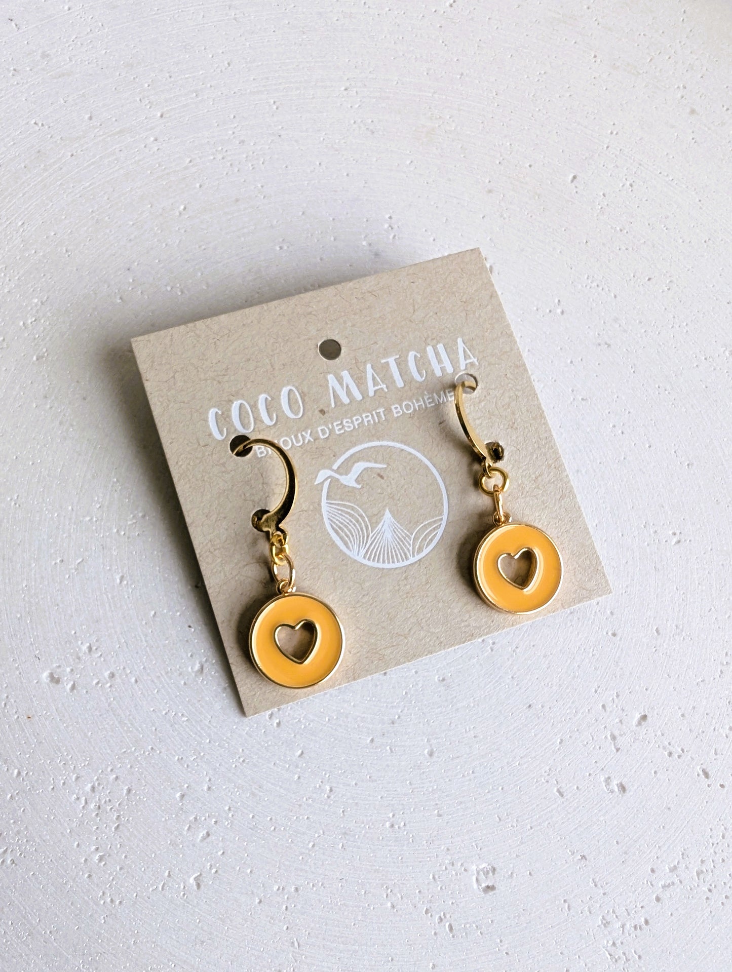 Boucles d'oreilles Coup de coeur - 5 variantes