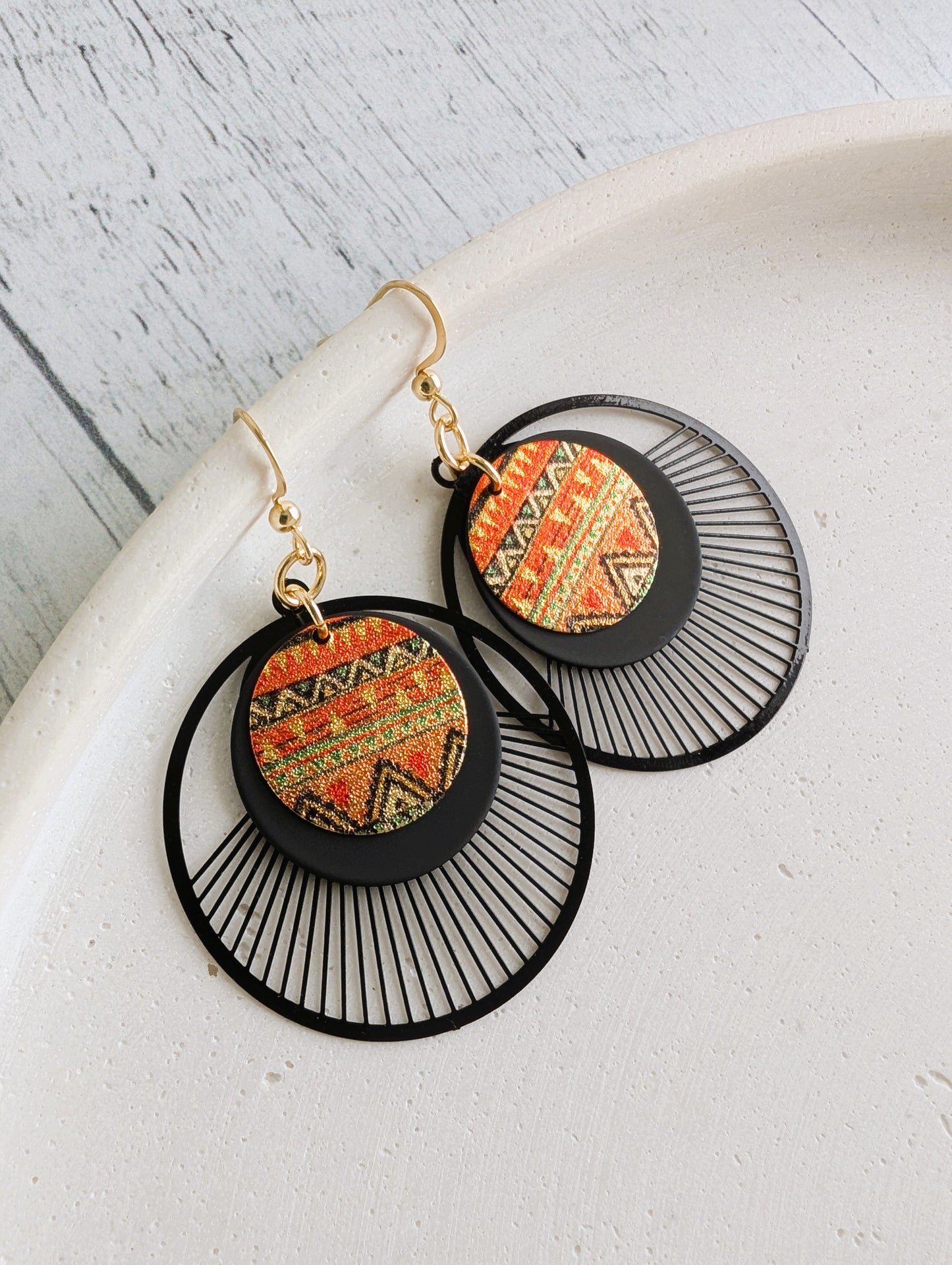 Boucles d'oreilles Samba