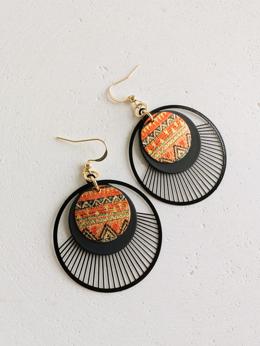 Boucles d'oreilles Samba