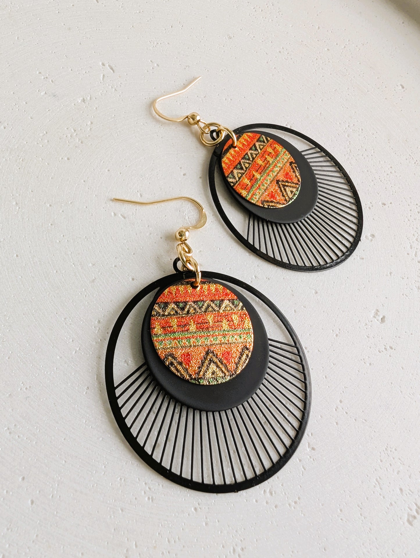 Boucles d'oreilles Samba