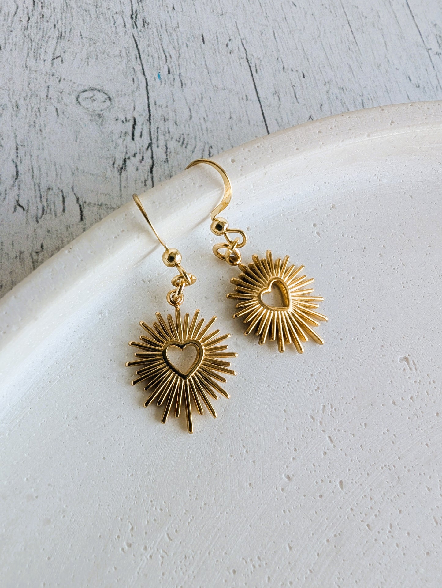 Boucles d'oreilles Sacré Coeur