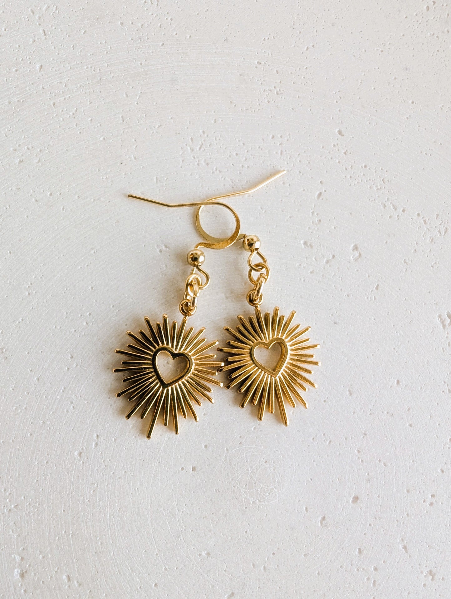 Boucles d'oreilles Sacré Coeur