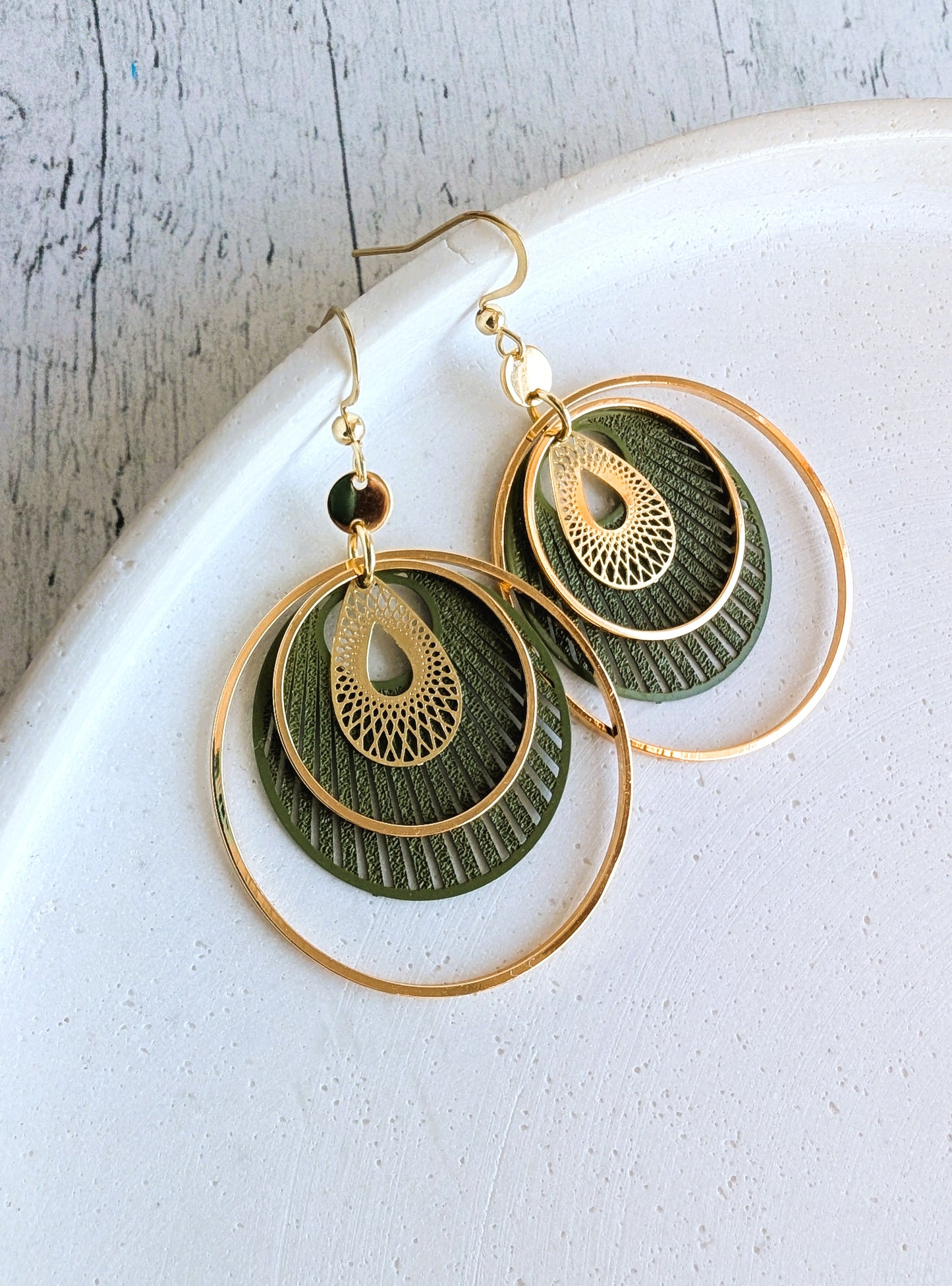 Boucles d'oreilles Aurora - 3 variantes